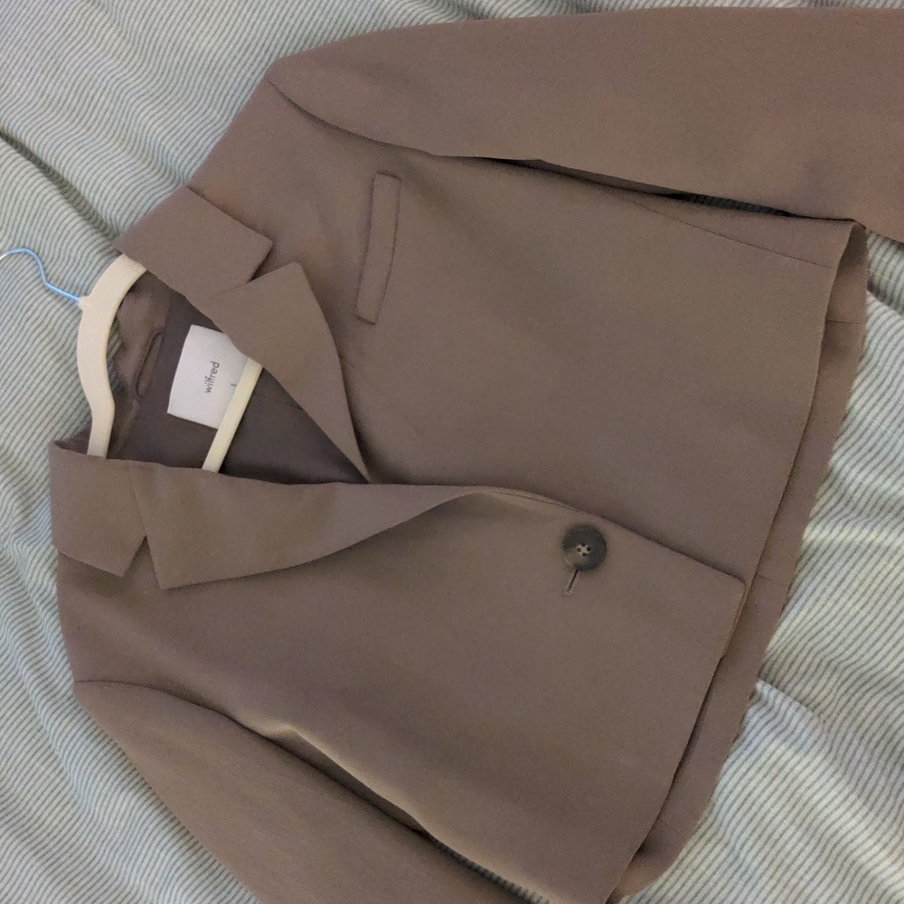 Aritzia Wilfred Cropped La Paz Blazer